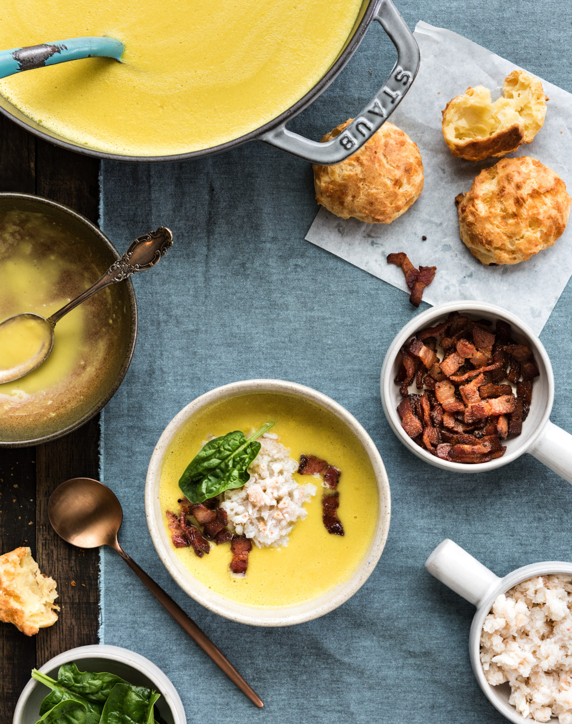commercial-food-photographer-cookbook-crab-bisque-soup-portland-oregon