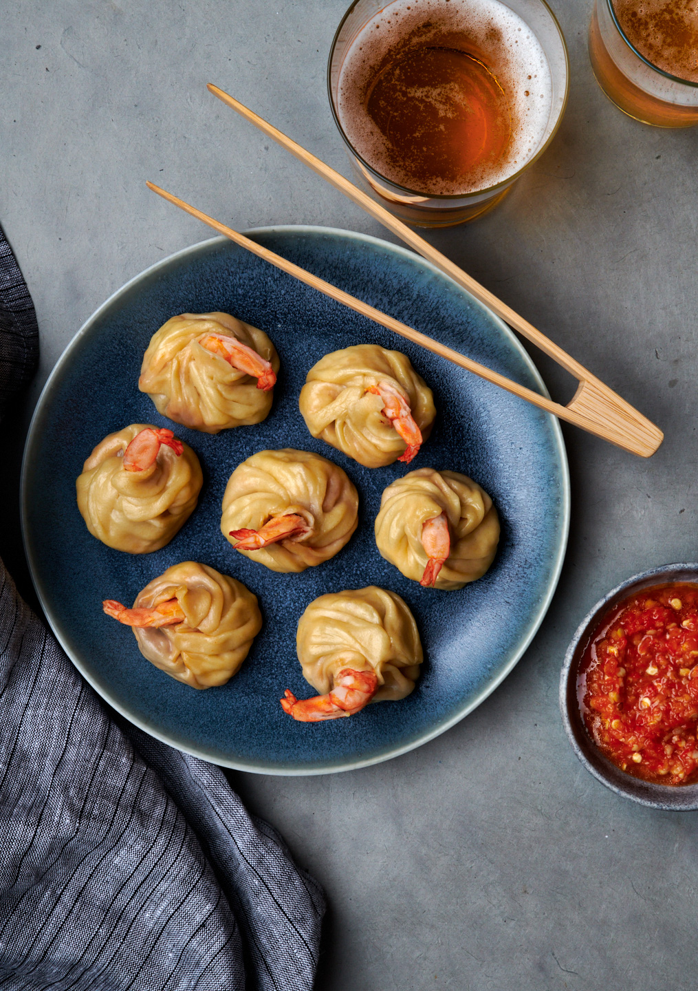 commercial-food-photographer-cookbook-dumplings-shrimp-grits-portland-oregon