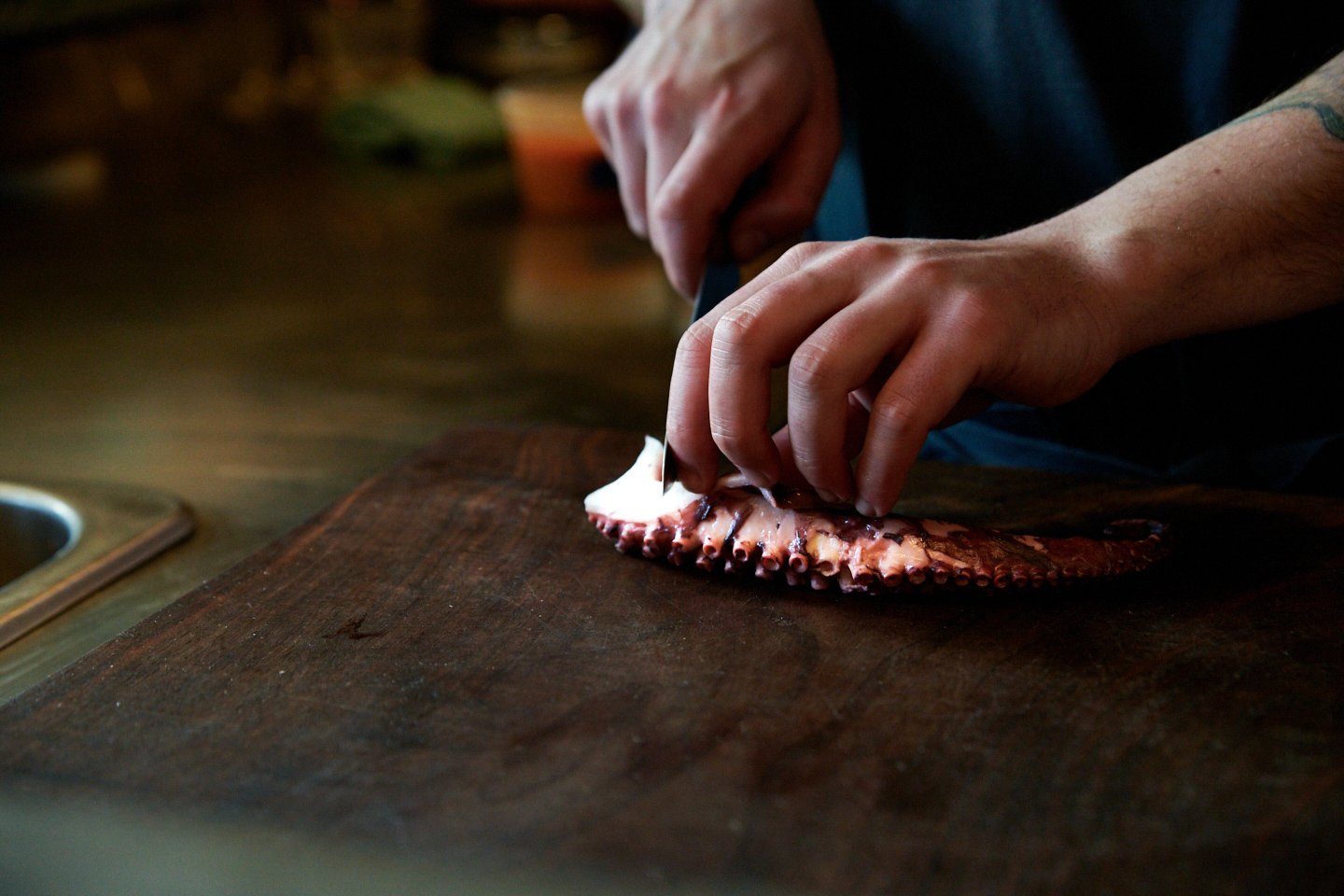 editorial-lifestyle-portrait-photographer-chef-prep-octopus-portland-oregon
