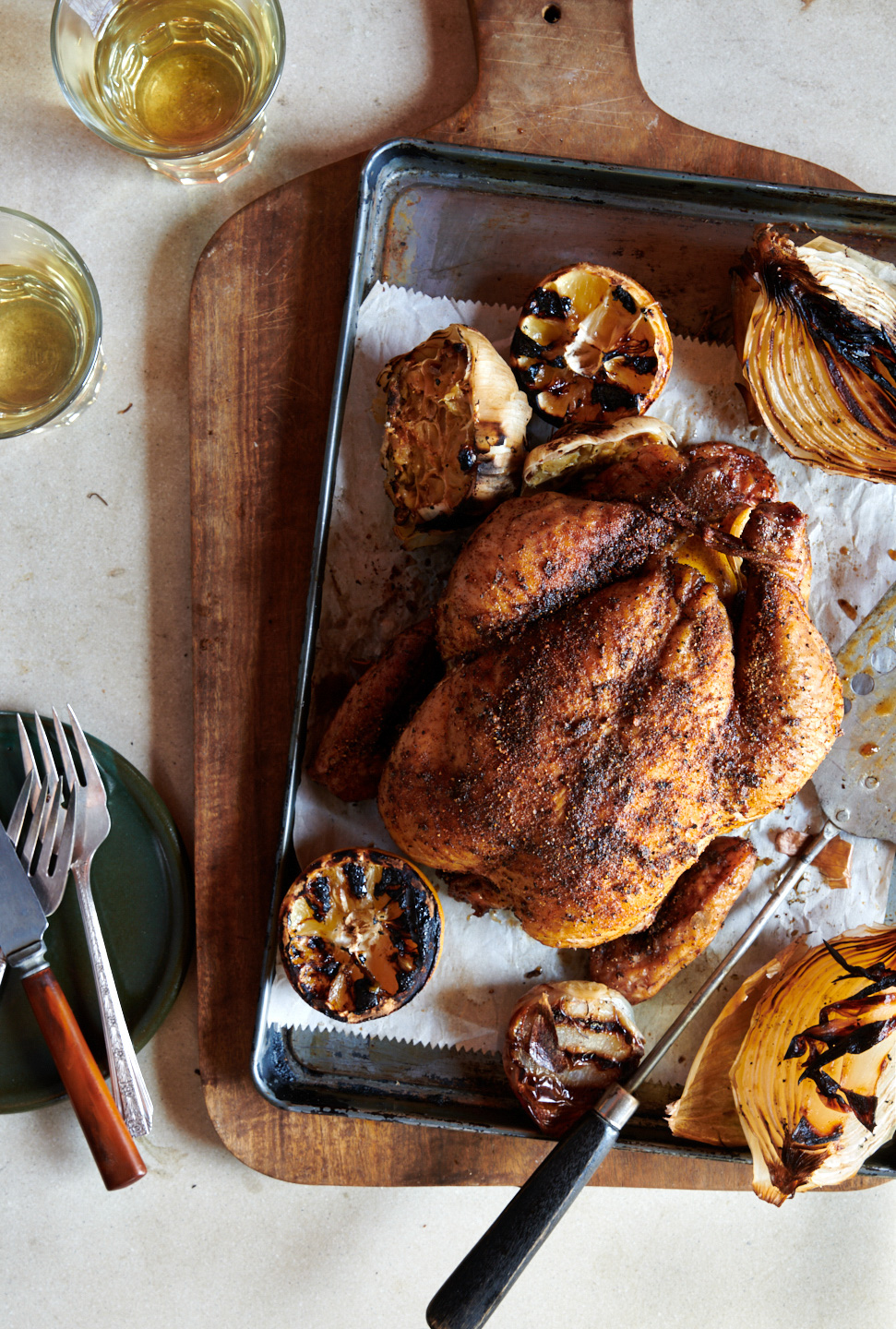 commercial-food-photographer-cookbook-fire-and-wine-smoked-chicken-portland-oregon