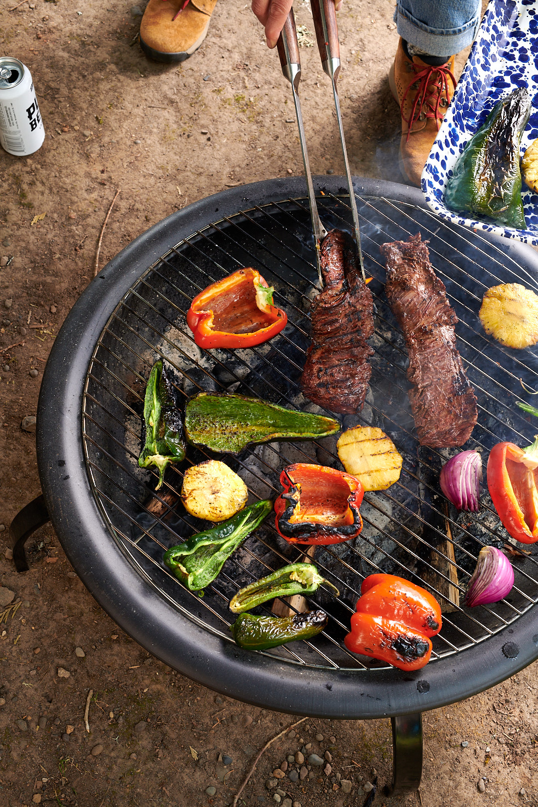 commercial-food-lifestyle-photographer-campfire-veggies-portland-oregon